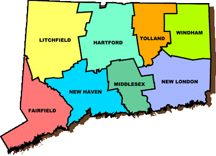 CT State Map